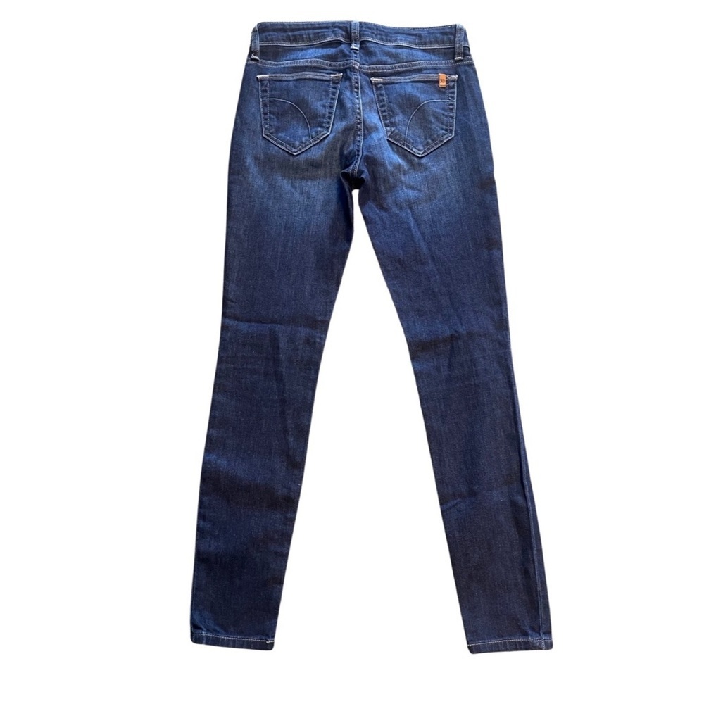 Joe’s Women’s Blue Jean Denim Straight Skinny Leg Ankle Jeggings Pants Size 24. - Picture 3 of 10